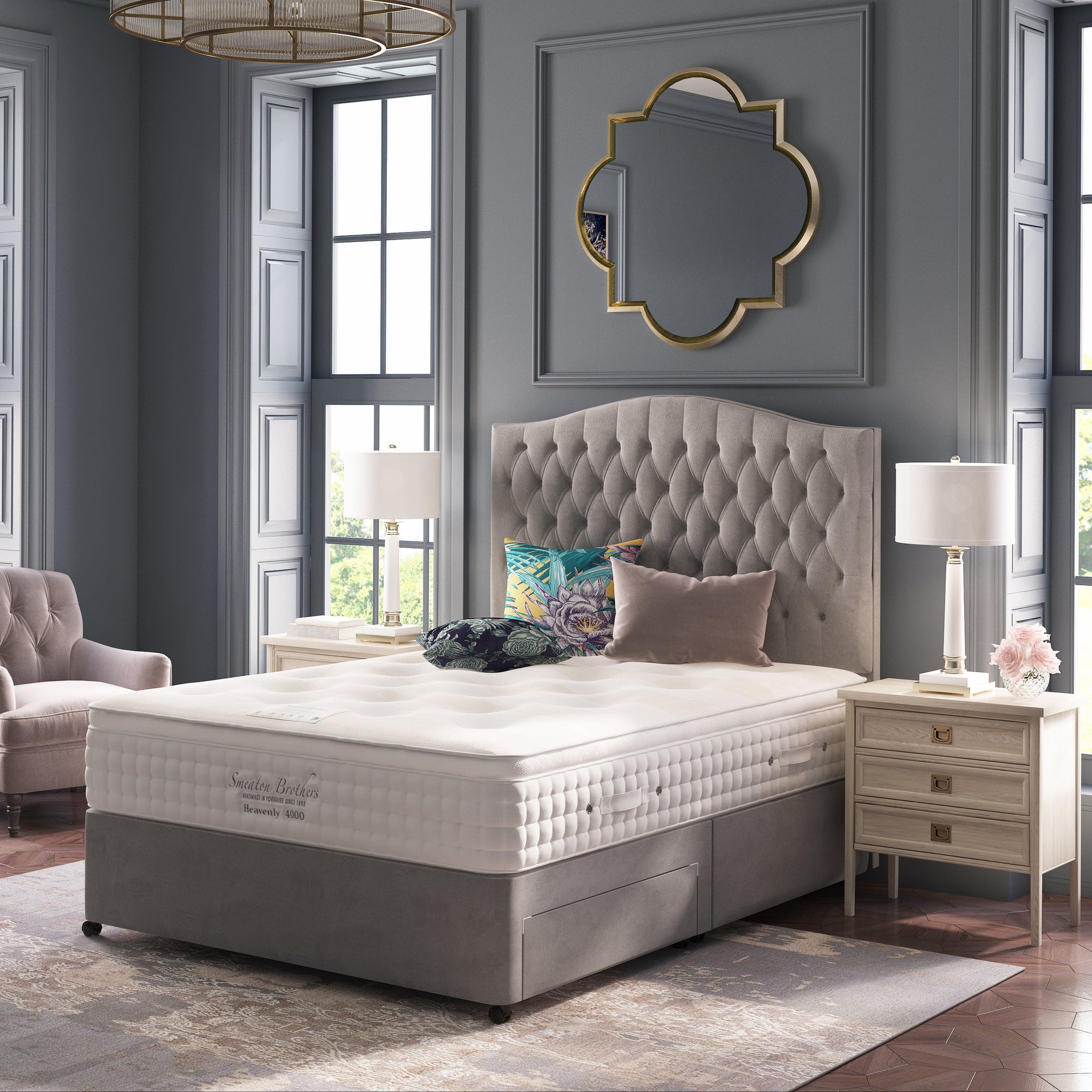 Health Beds The Inspiration 2500 Latex Divan Bed