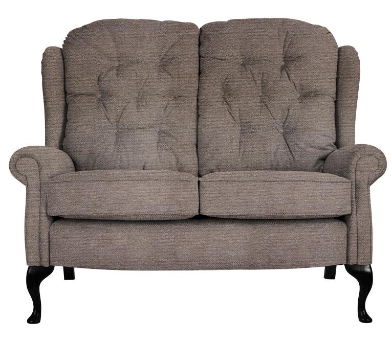 Celebrity Woburn Legged Fabric Fixed 2 Seat Settee (Colour Change)