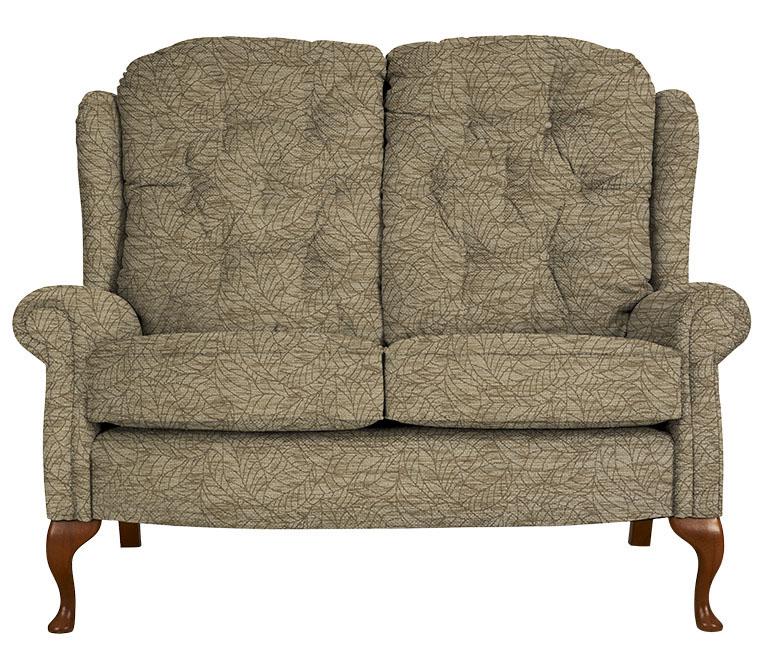Celebrity Woburn Legged Fabric Fixed 2 Seat Settee (Colour Change)