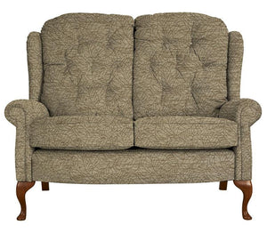Celebrity Woburn Legged Fabric Fixed 2 Seat Settee (Colour Change)