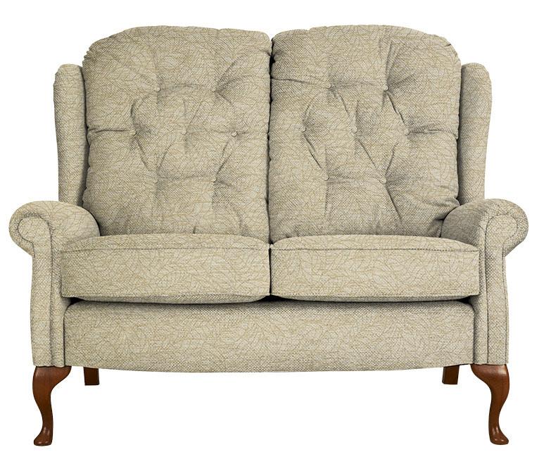 Celebrity Woburn Legged Fabric Fixed 2 Seat Settee (Colour Change)