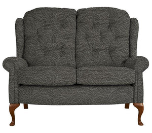 Celebrity Woburn Legged Fabric Fixed 2 Seat Settee (Colour Change)