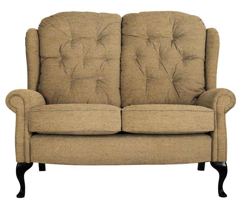 Celebrity Woburn Legged Fabric Fixed 2 Seat Settee (Colour Change)