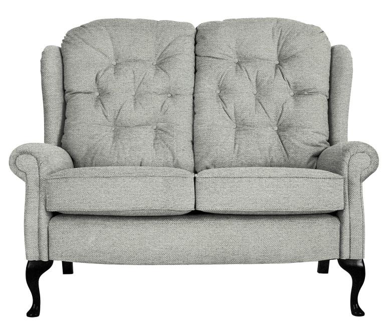 Celebrity Woburn Legged Fabric Fixed 2 Seat Settee (Colour Change)