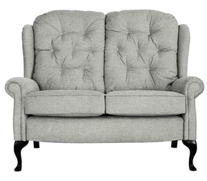 Celebrity Woburn Legged Fabric Fixed 2 Seat Settee (Colour Change)