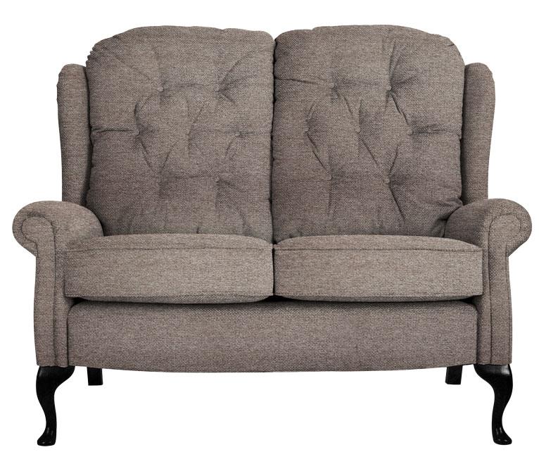Celebrity Woburn Legged Fabric Fixed 2 Seat Settee (Colour Change)