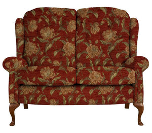 Celebrity Woburn Legged Fabric Fixed 2 Seat Settee (Colour Change)