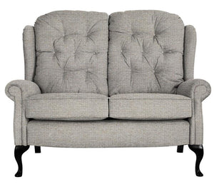 Celebrity Woburn Legged Fabric Fixed 2 Seat Settee (Colour Change)