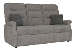 Celebrity Sandhurst 3 Seat Fabric Recliner Settee