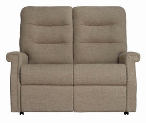 Celebrity Sandhurst 2 Seat Fabric Recliner Settee