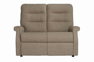 Celebrity Sandhurst 2 Seat Split Fixed Fabric Settee