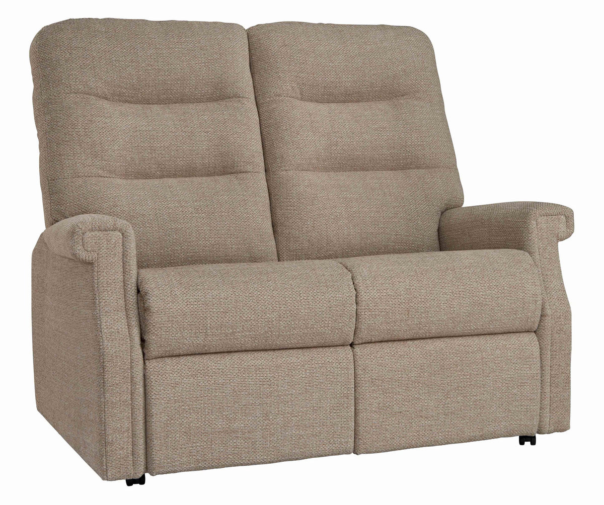 Celebrity Sandhurst 2 Seat Split Fixed Fabric Settee