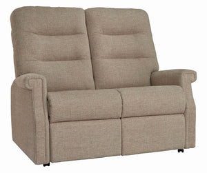 Celebrity Sandhurst 2 Seat Split Fixed Fabric Settee