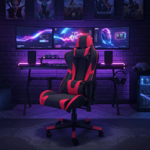 Faux Leather High back Racer Style Gaming/Office Chair