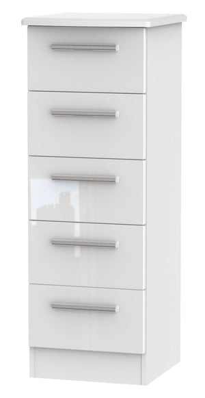 London 5 Drawer Narrow Chest