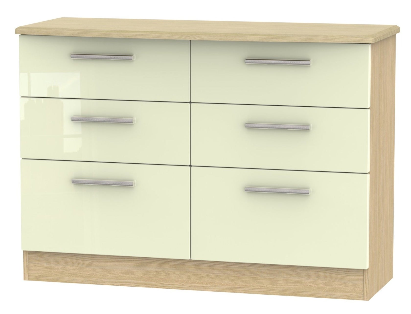 London 6 Drawer Midi Chest Of Drawers
