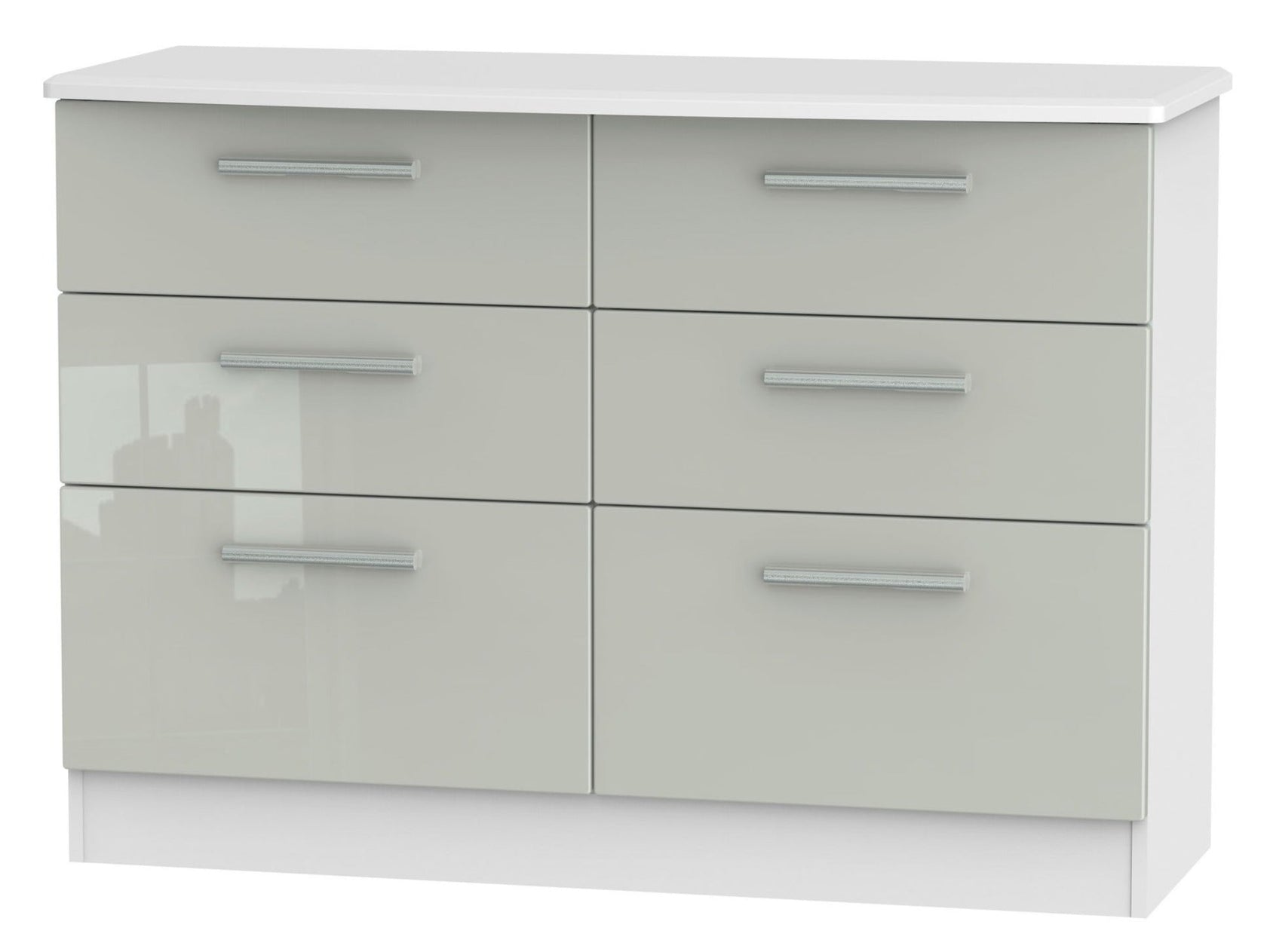 London 6 Drawer Midi Chest Of Drawers