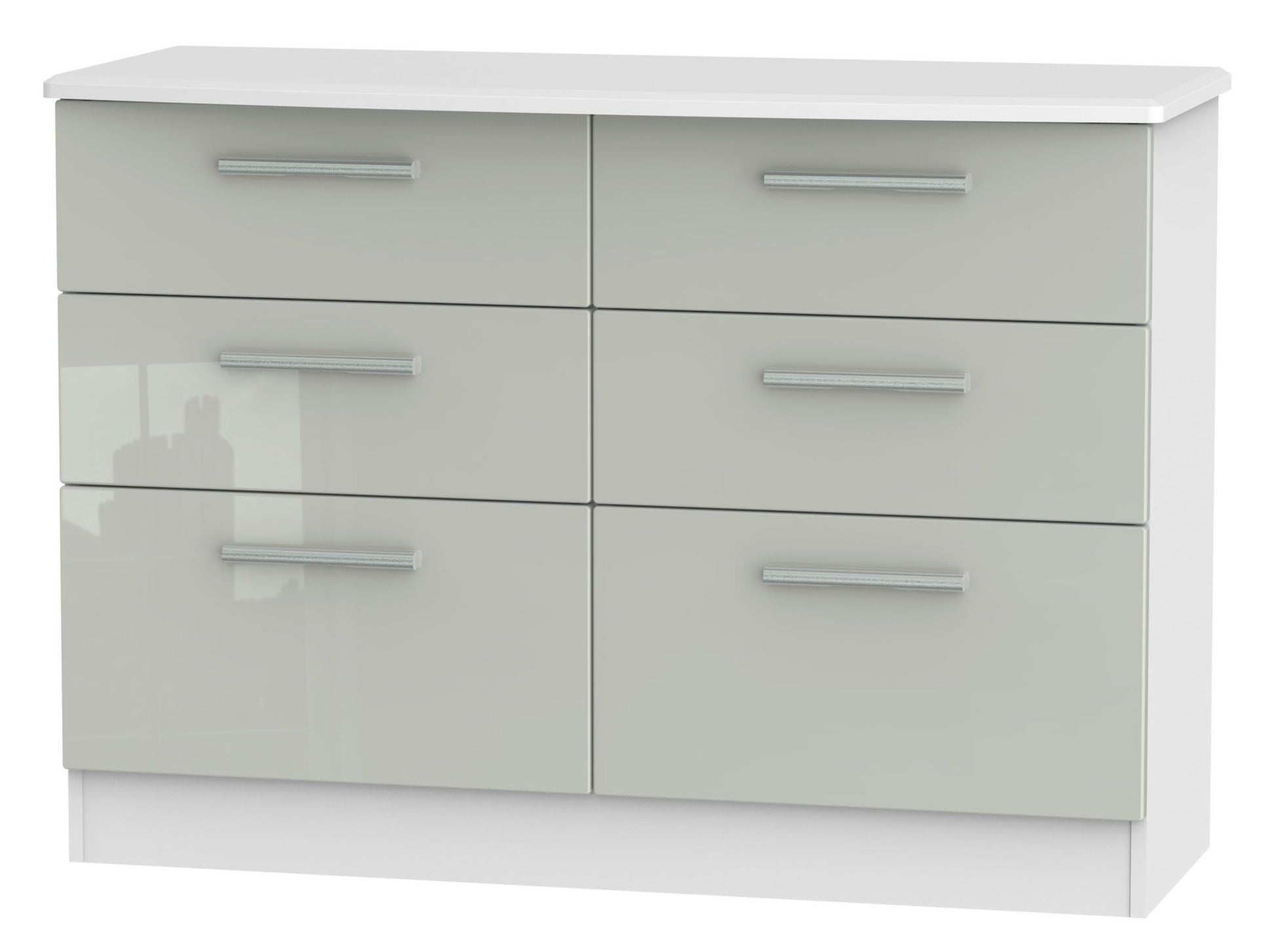 London 6 Drawer Midi Chest Of Drawers