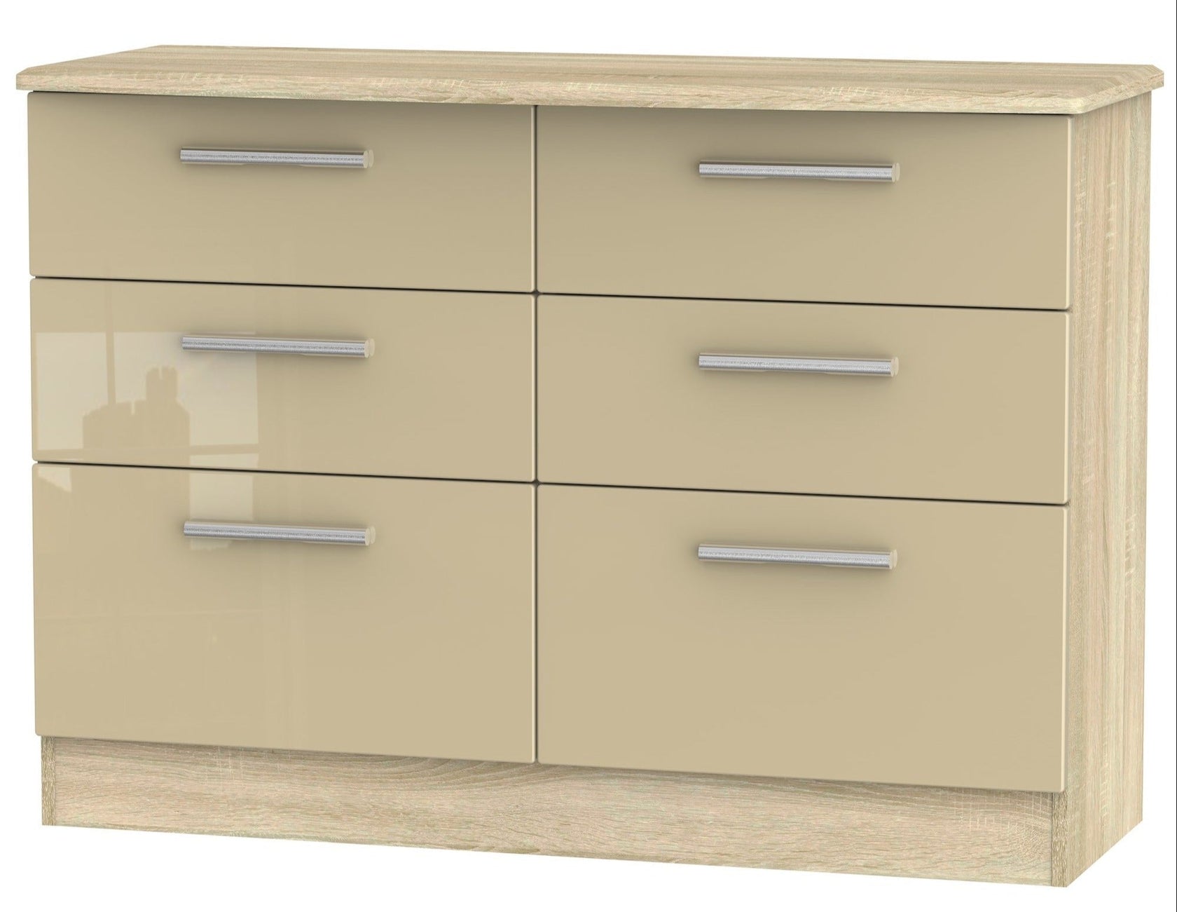 London 6 Drawer Midi Chest Of Drawers