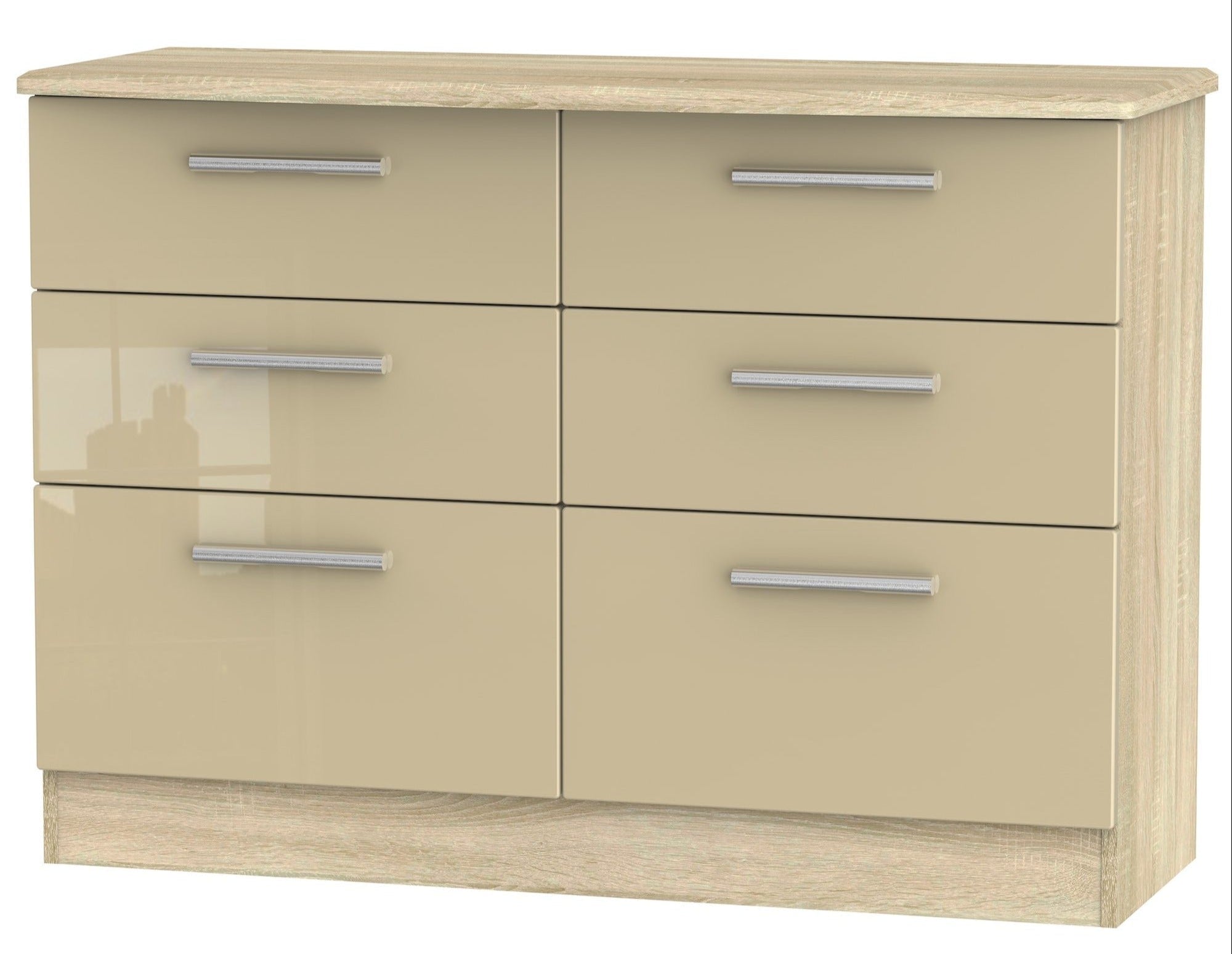 London 6 Drawer Midi Chest Of Drawers