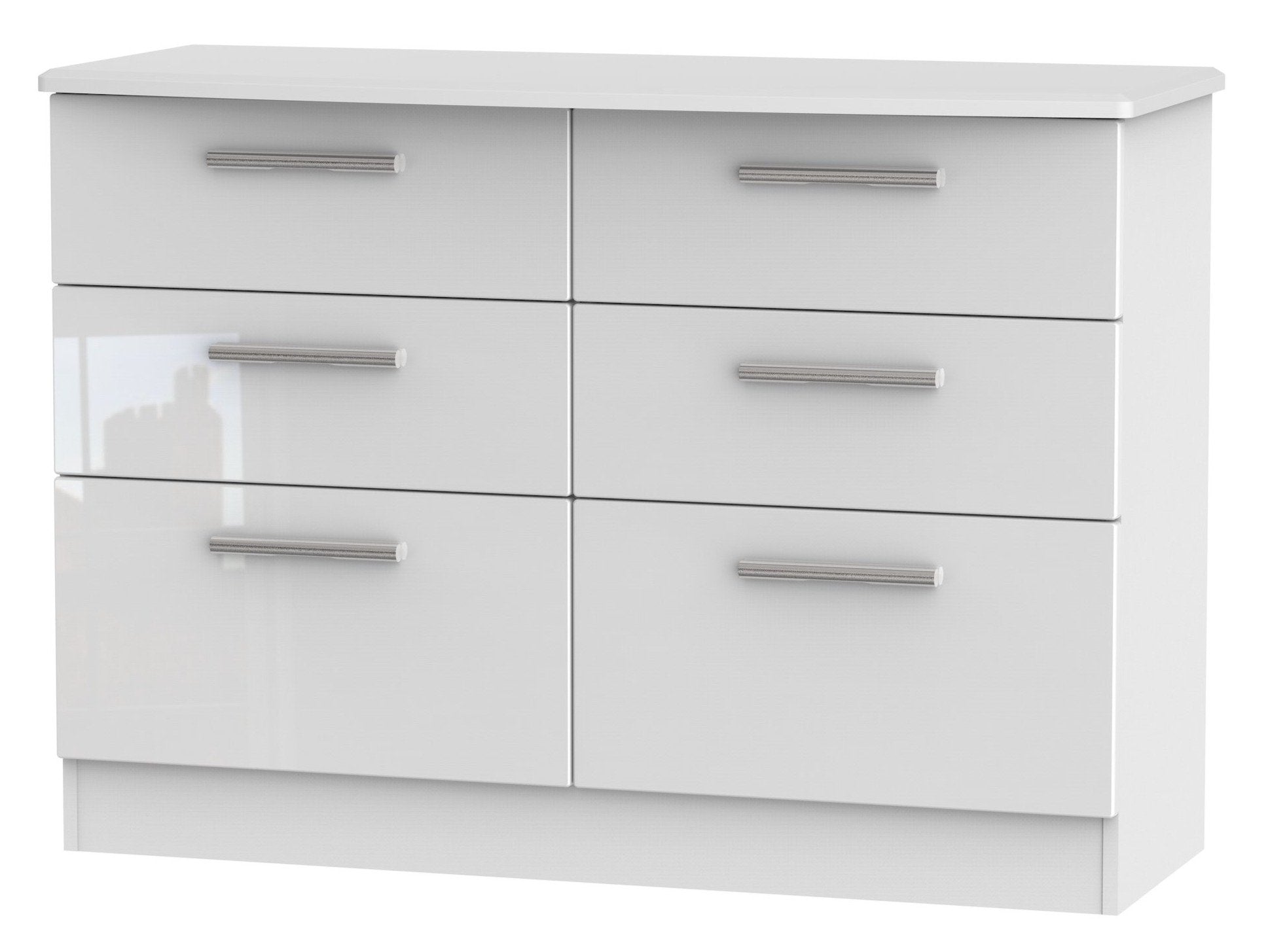 London 6 Drawer Midi Chest Of Drawers