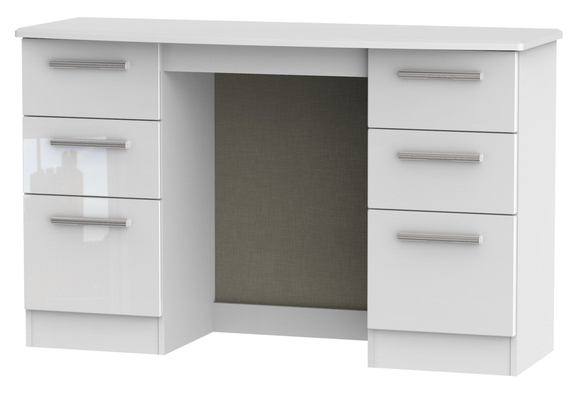 London Double Pedestal Dressing Table