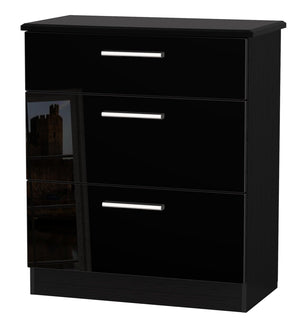 London 3 Drawer Deep Chest Of Drawers