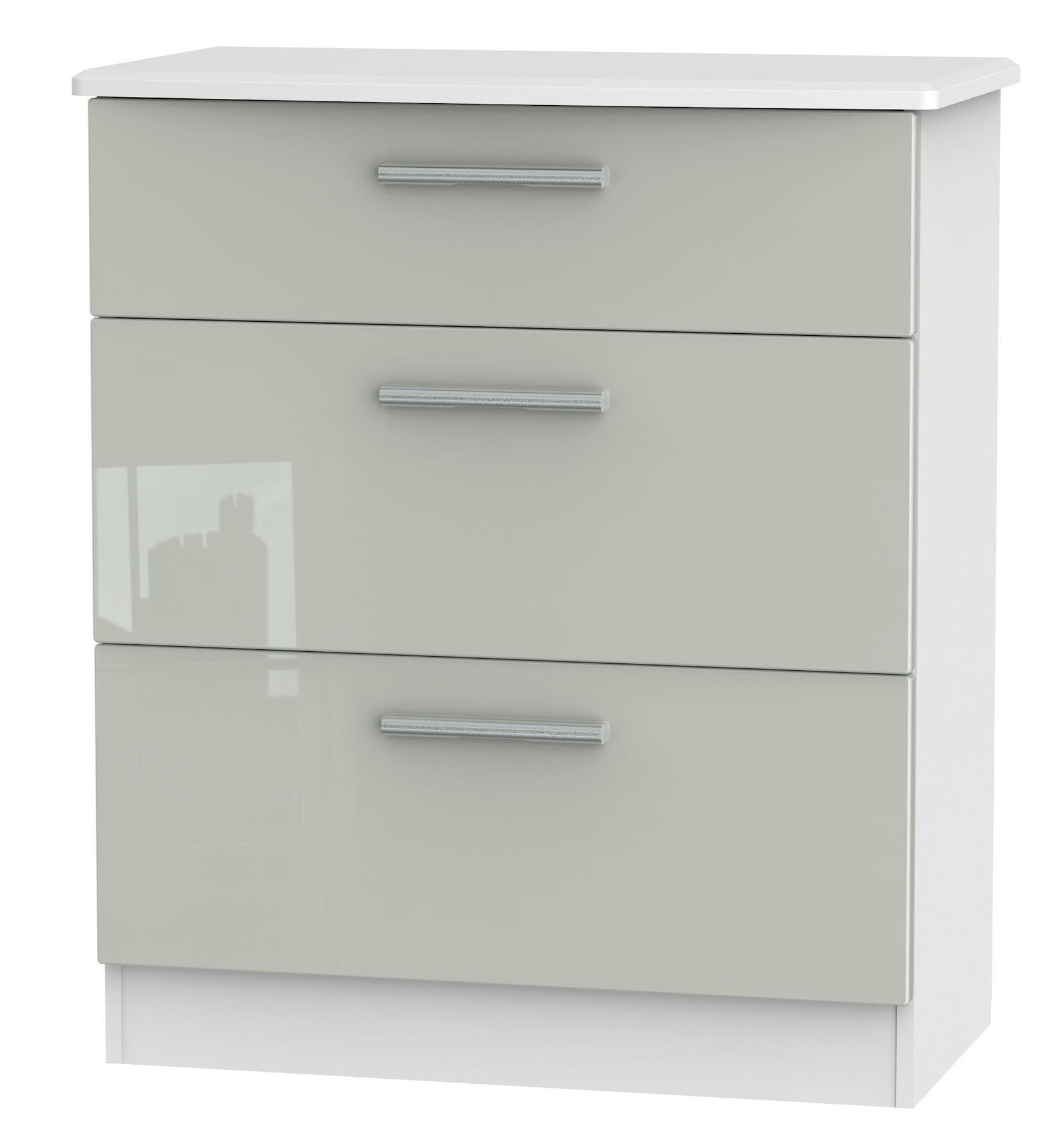 London 3 Drawer Deep Chest Of Drawers