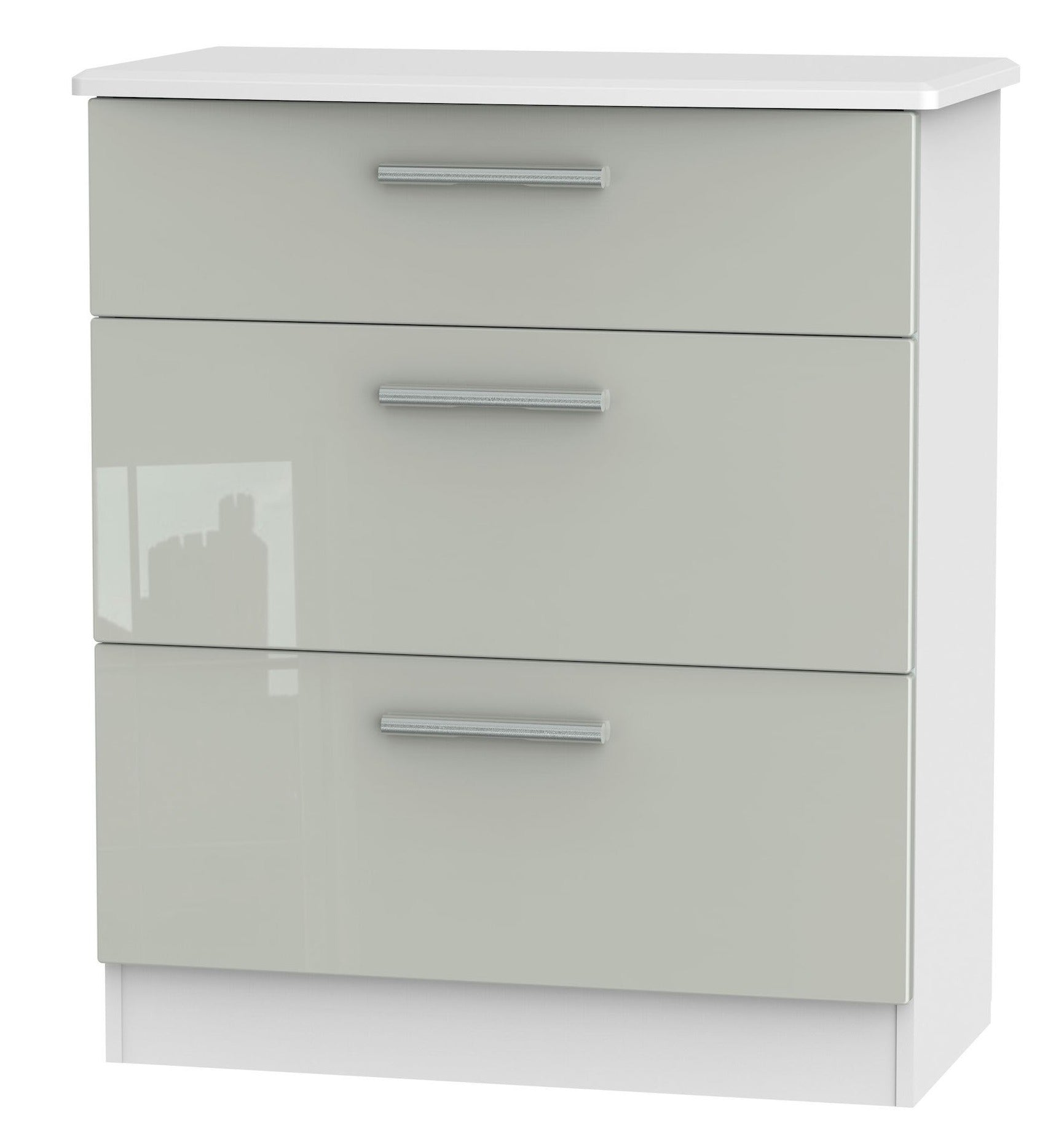London 3 Drawer Deep Chest Of Drawers