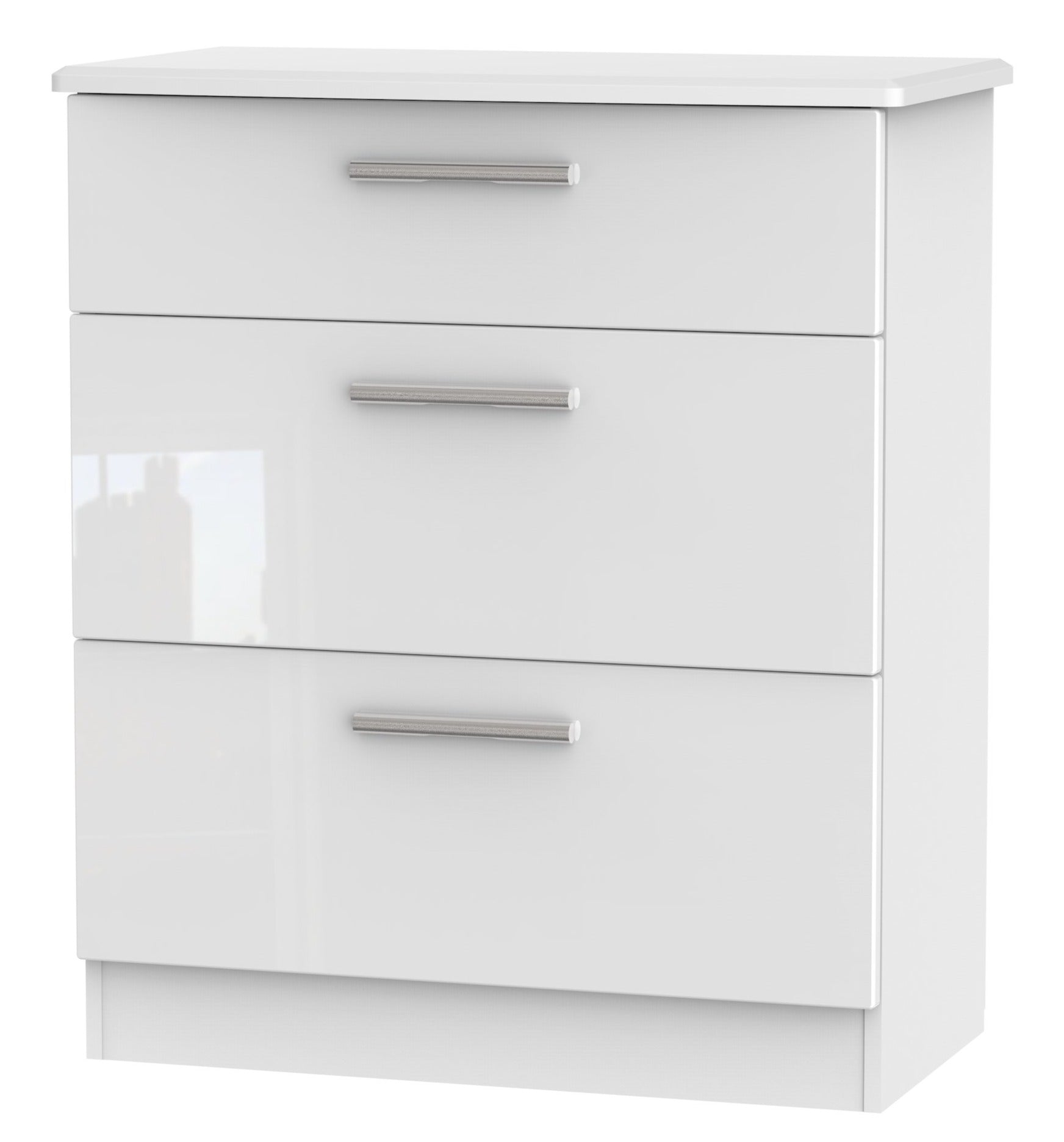 London 3 Drawer Deep Chest Of Drawers