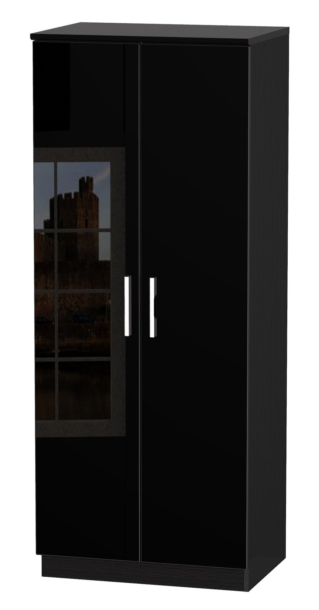 London 2ft 6in Plain Tall Wardrobe
