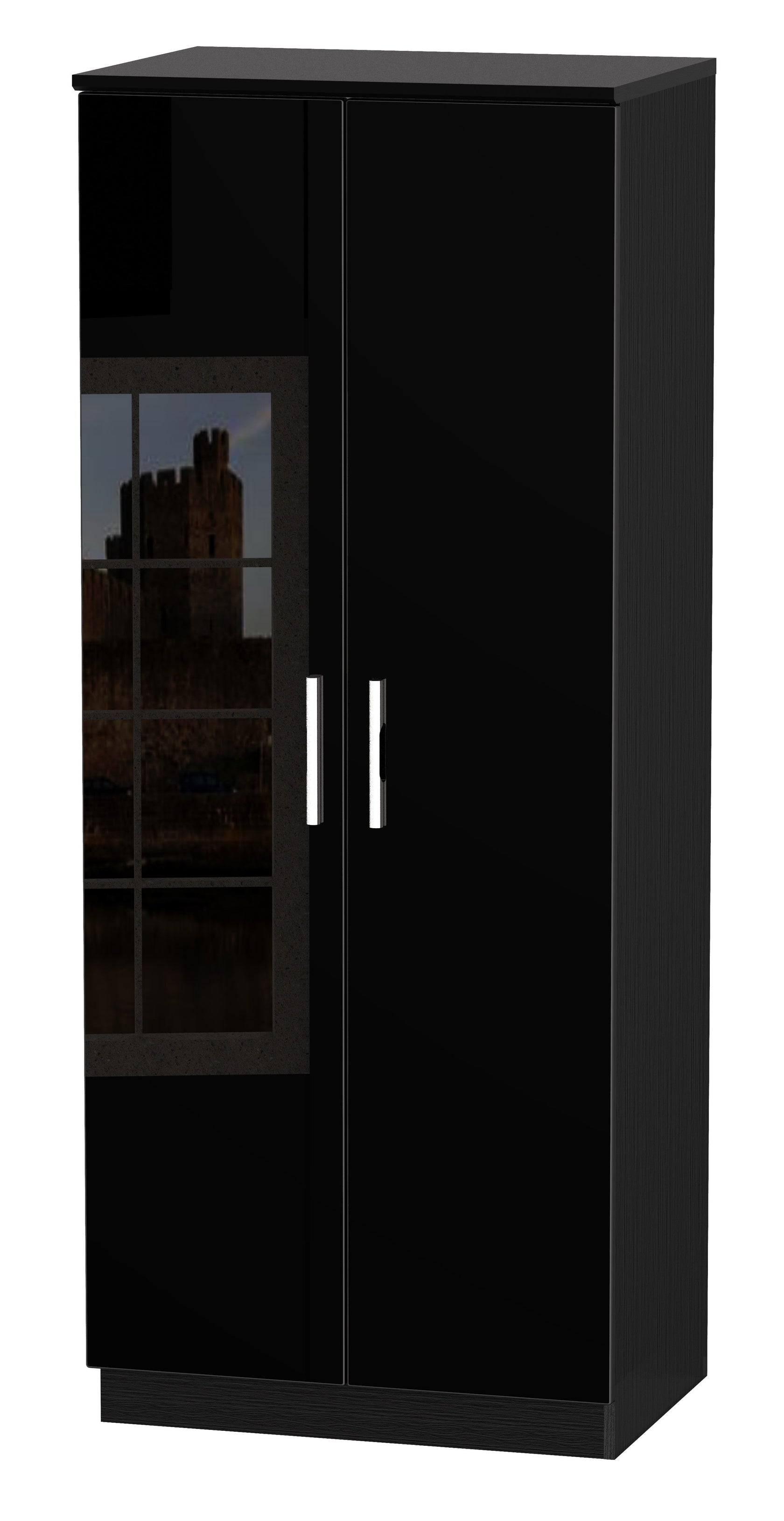 London 2ft 6in Plain Wardrobe
