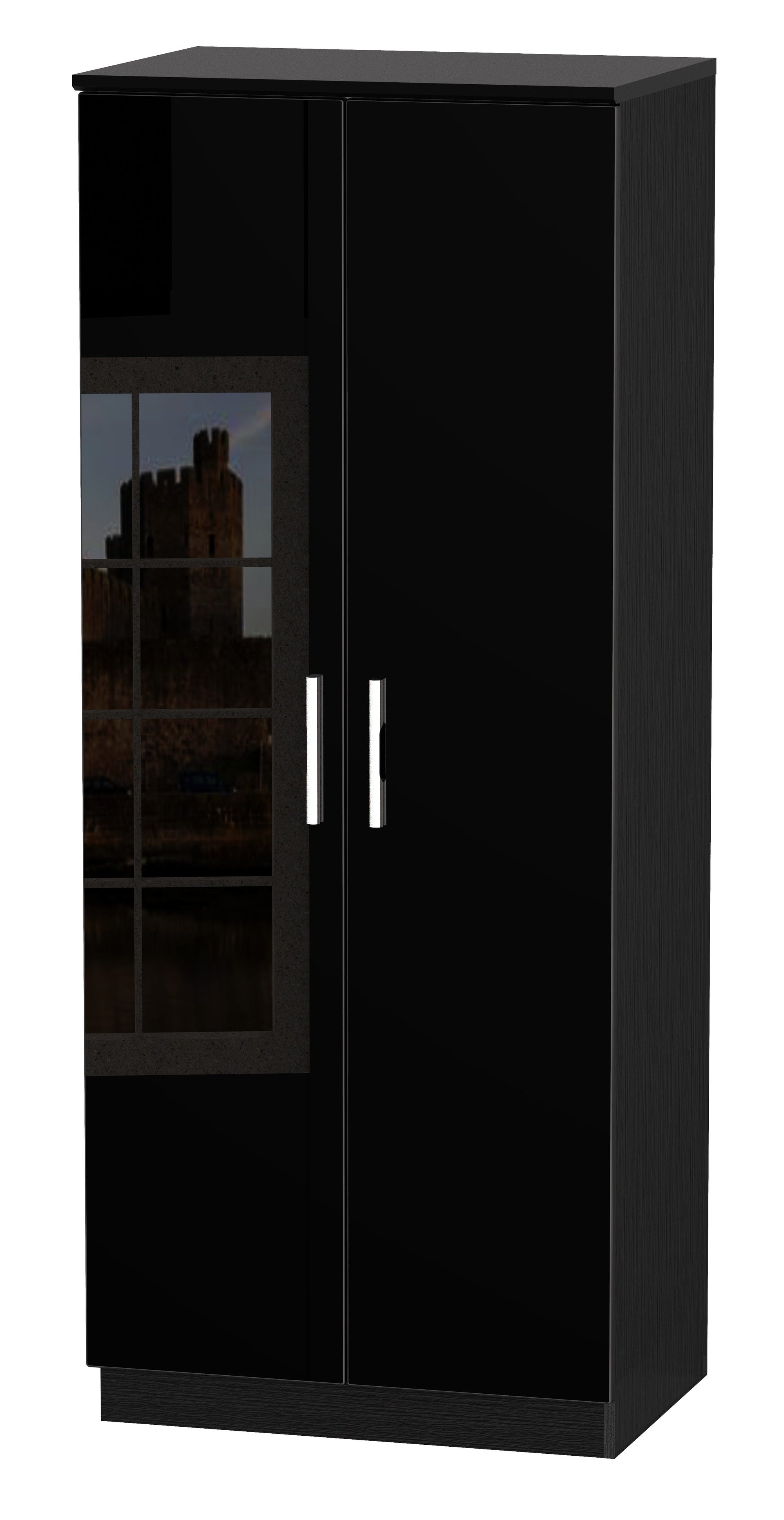 London 2ft 6in Plain Wardrobe