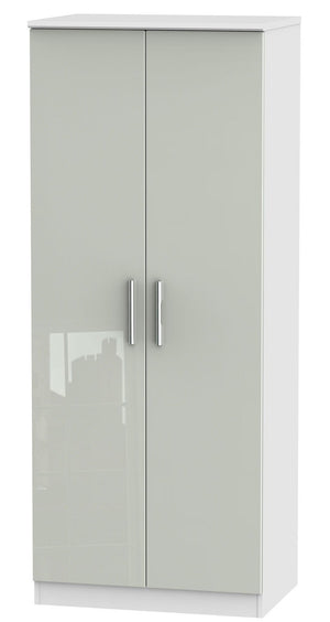 London 2ft 6in Plain Tall Wardrobe