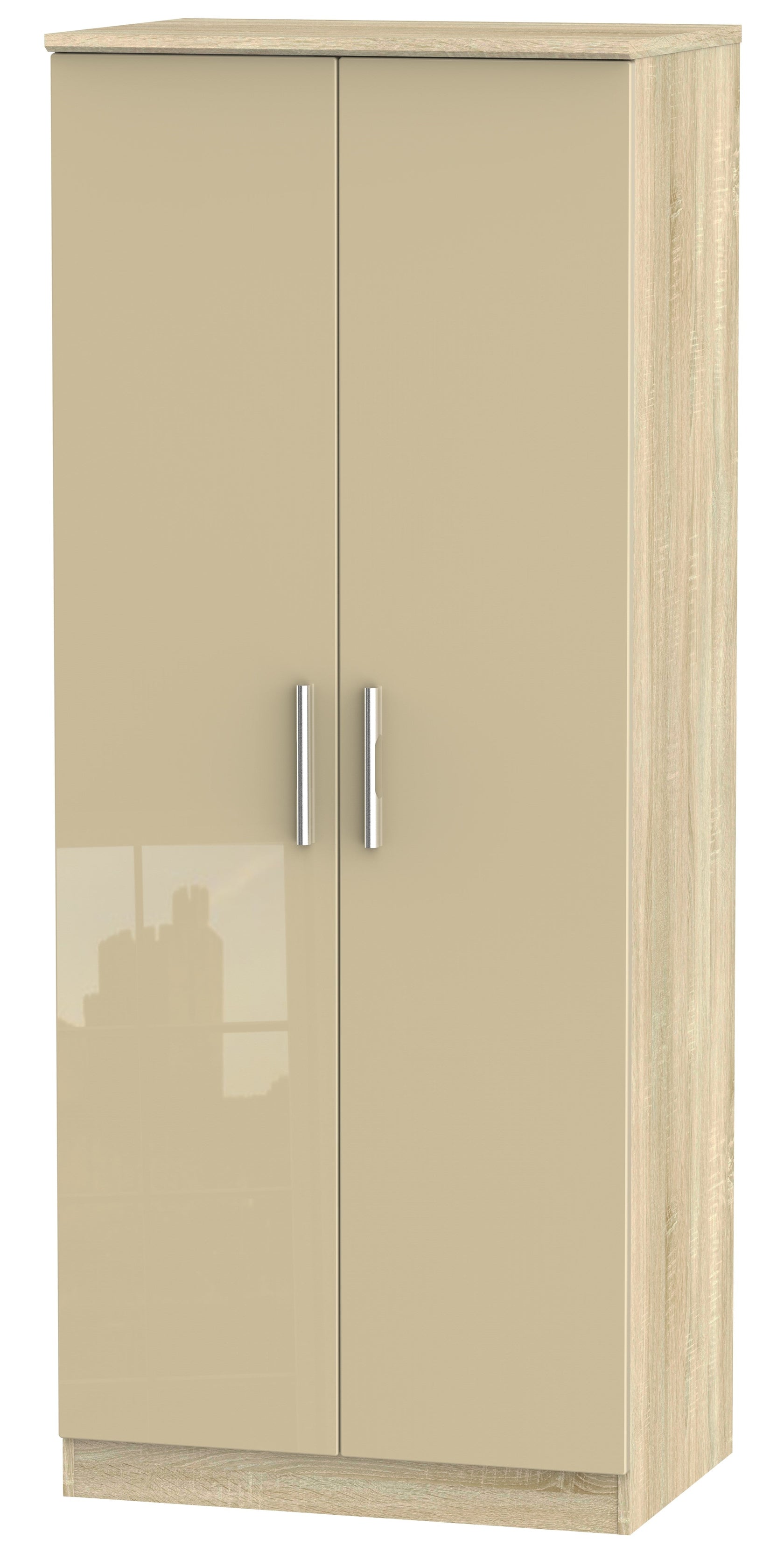London 2ft 6in Plain Wardrobe