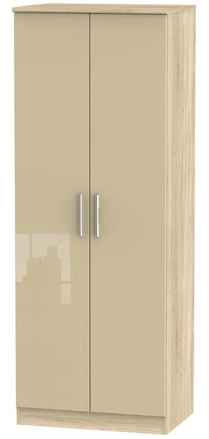 London Tall 2ft 6in Double Hanging Wardrobe