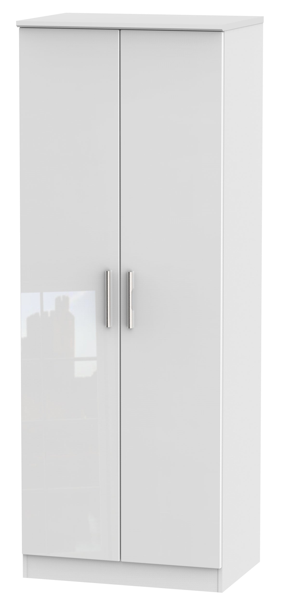 London Tall 2ft 6in Double Hanging Wardrobe