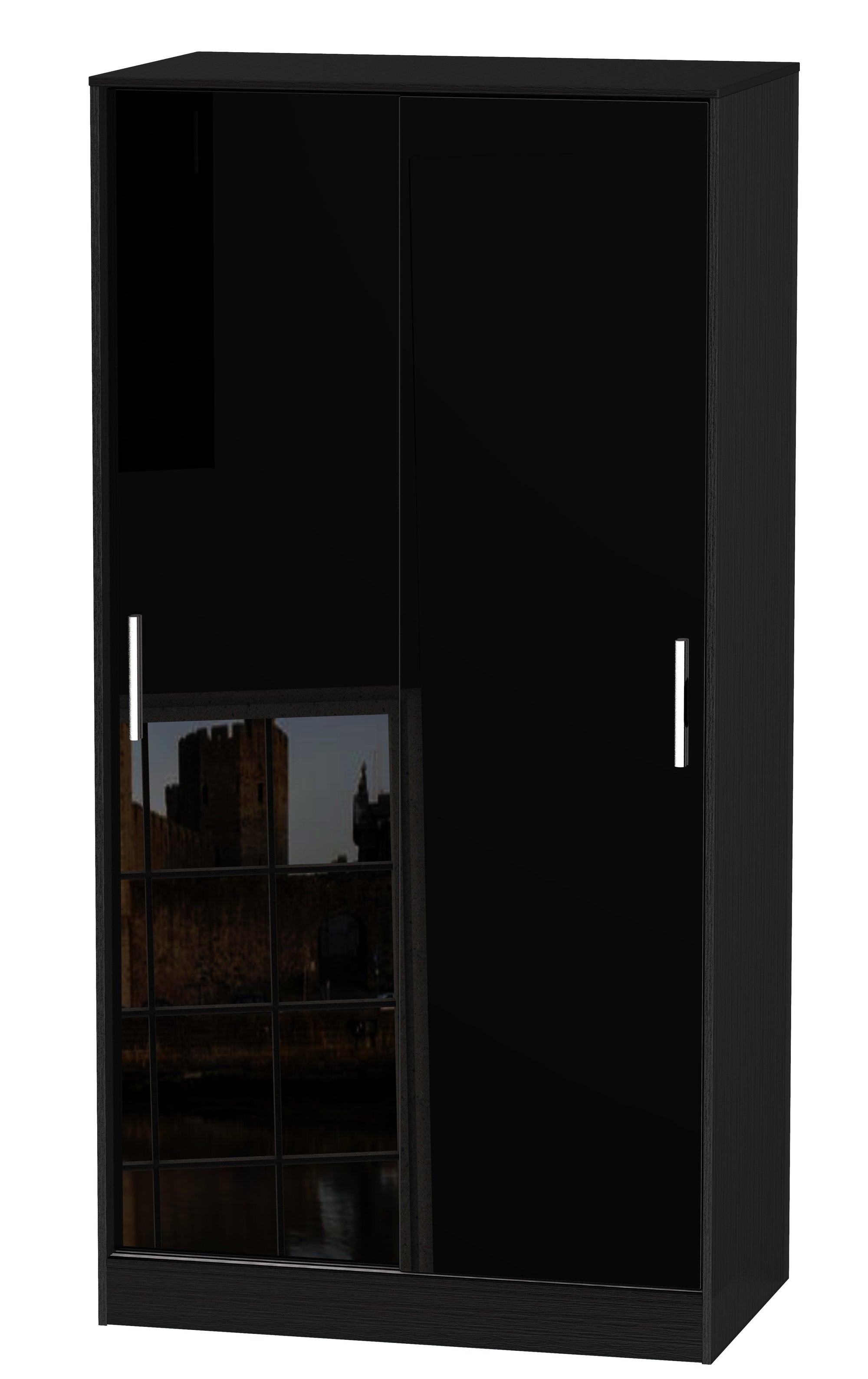 London Sliding Wardrobe (100cm wide)