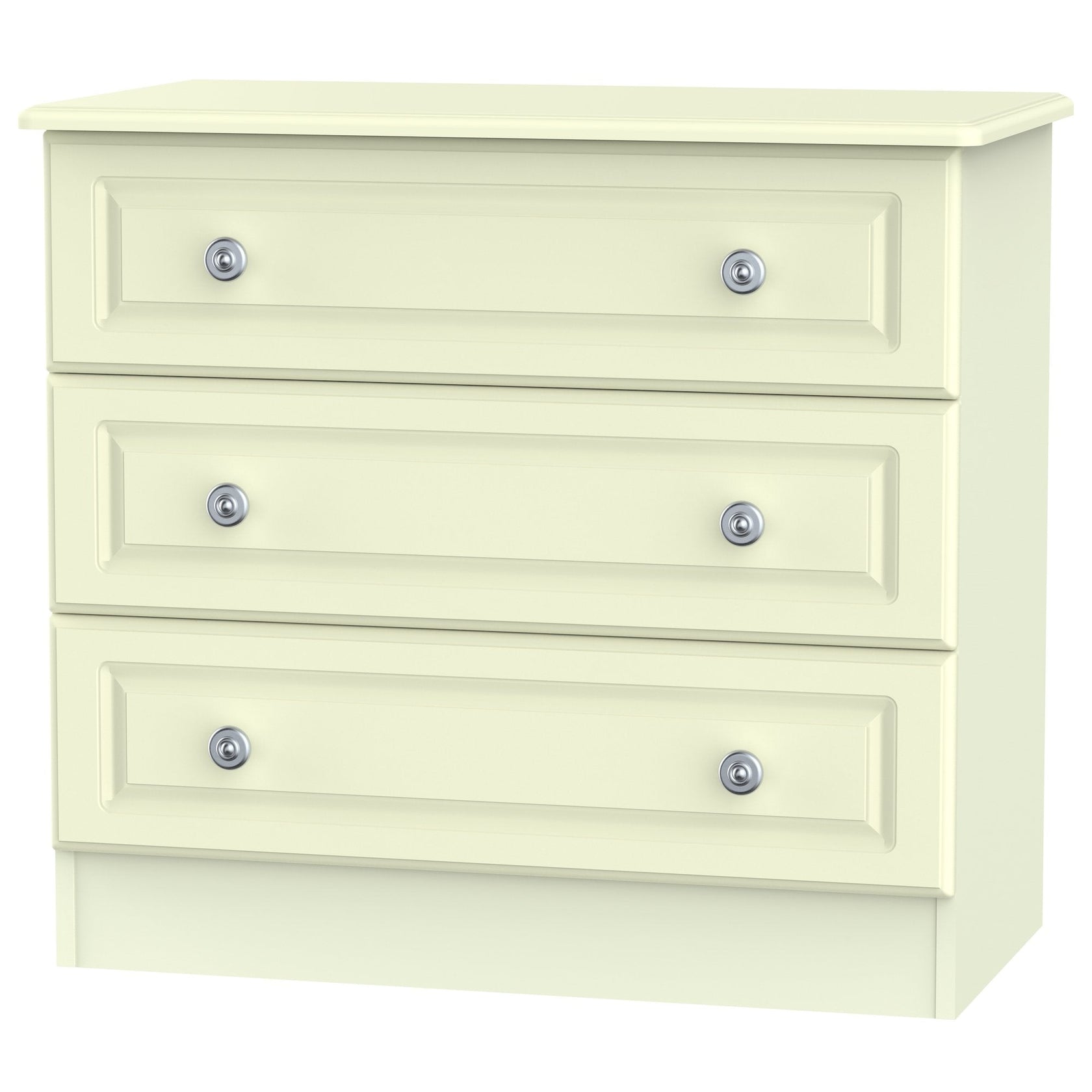 Pembroke 3 Drawer Wide Chest Of Drawers