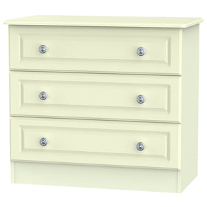 Pembroke 3 Drawer Wide Chest Of Drawers