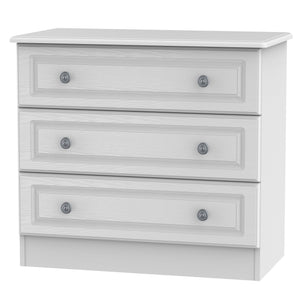 Pembroke 3 Drawer Wide Chest Of Drawers