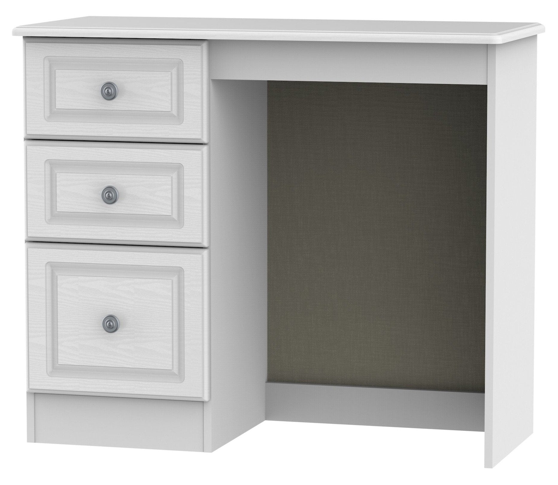 Pembroke Single Pedestal Dressing Table