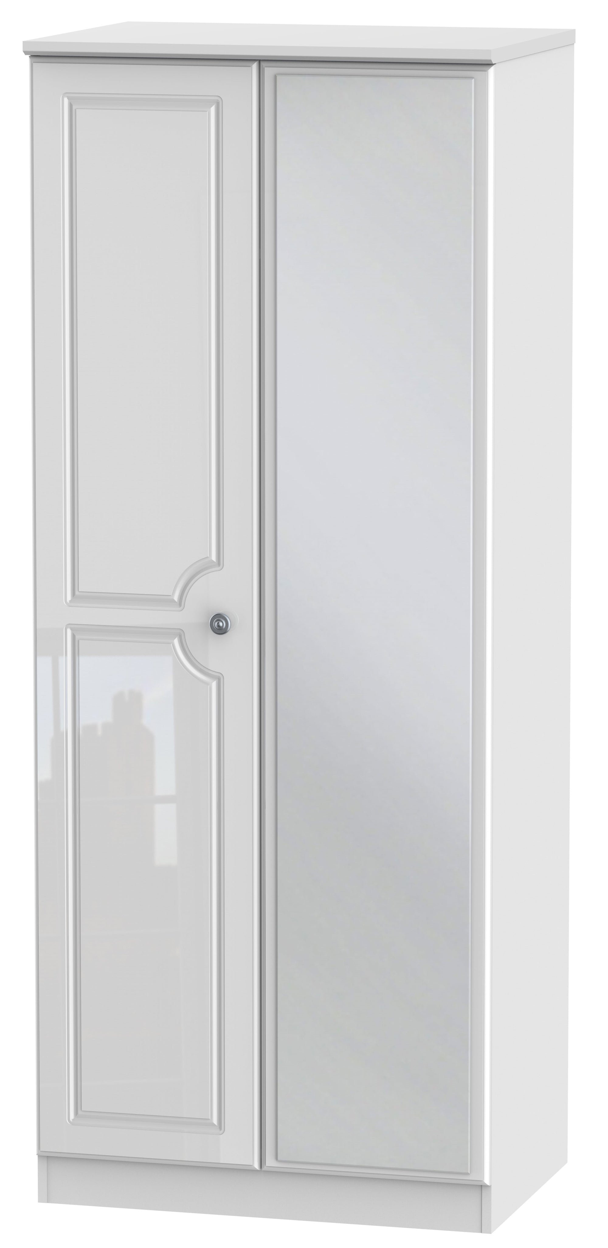 Pembroke 2 Door Mirror Wardrobe