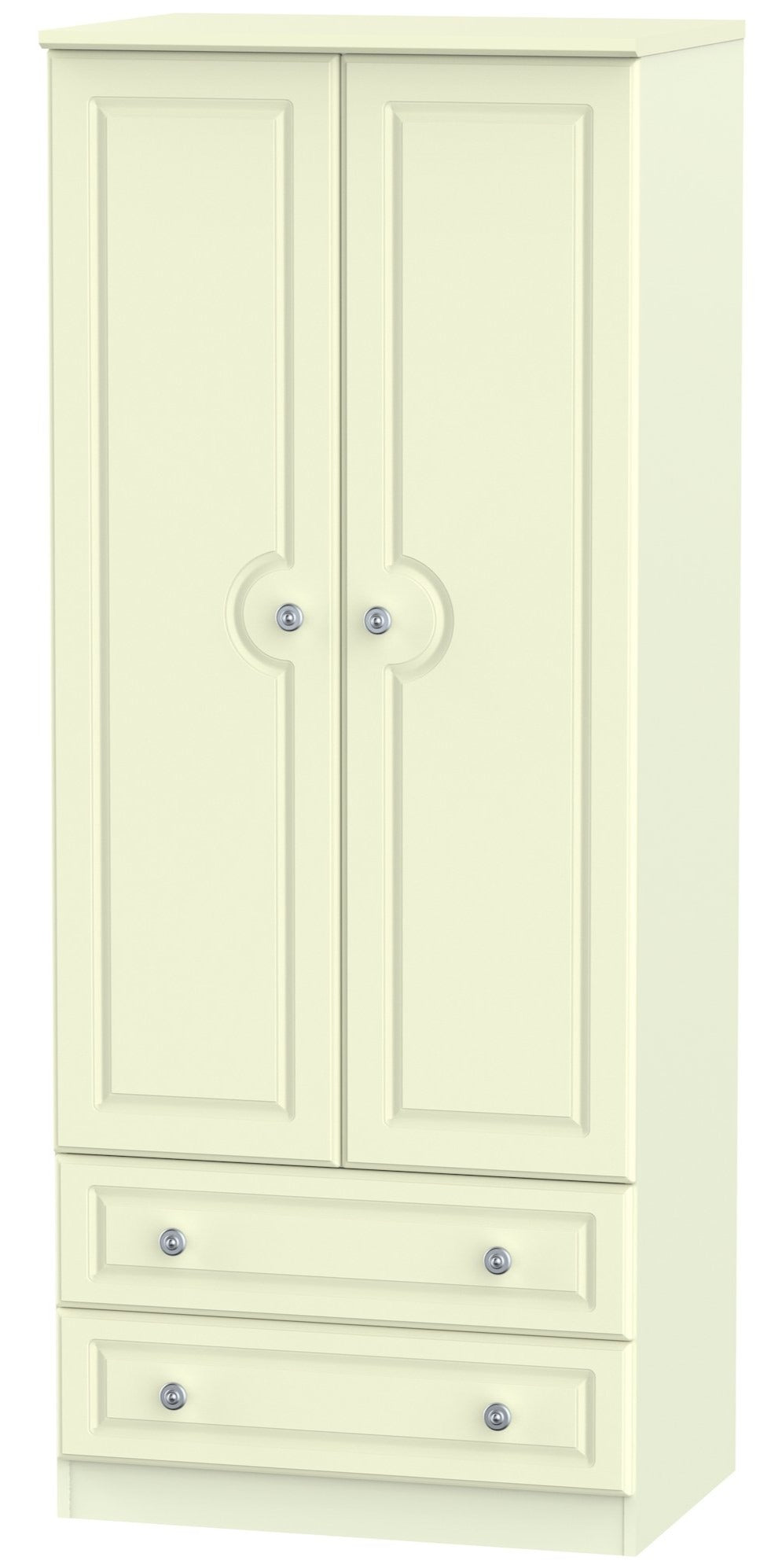Windsor 2 Door 2 Drawer Tall Wardrobe