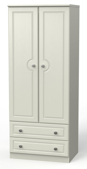Windsor 2 Door 2 Drawer Tall Wardrobe