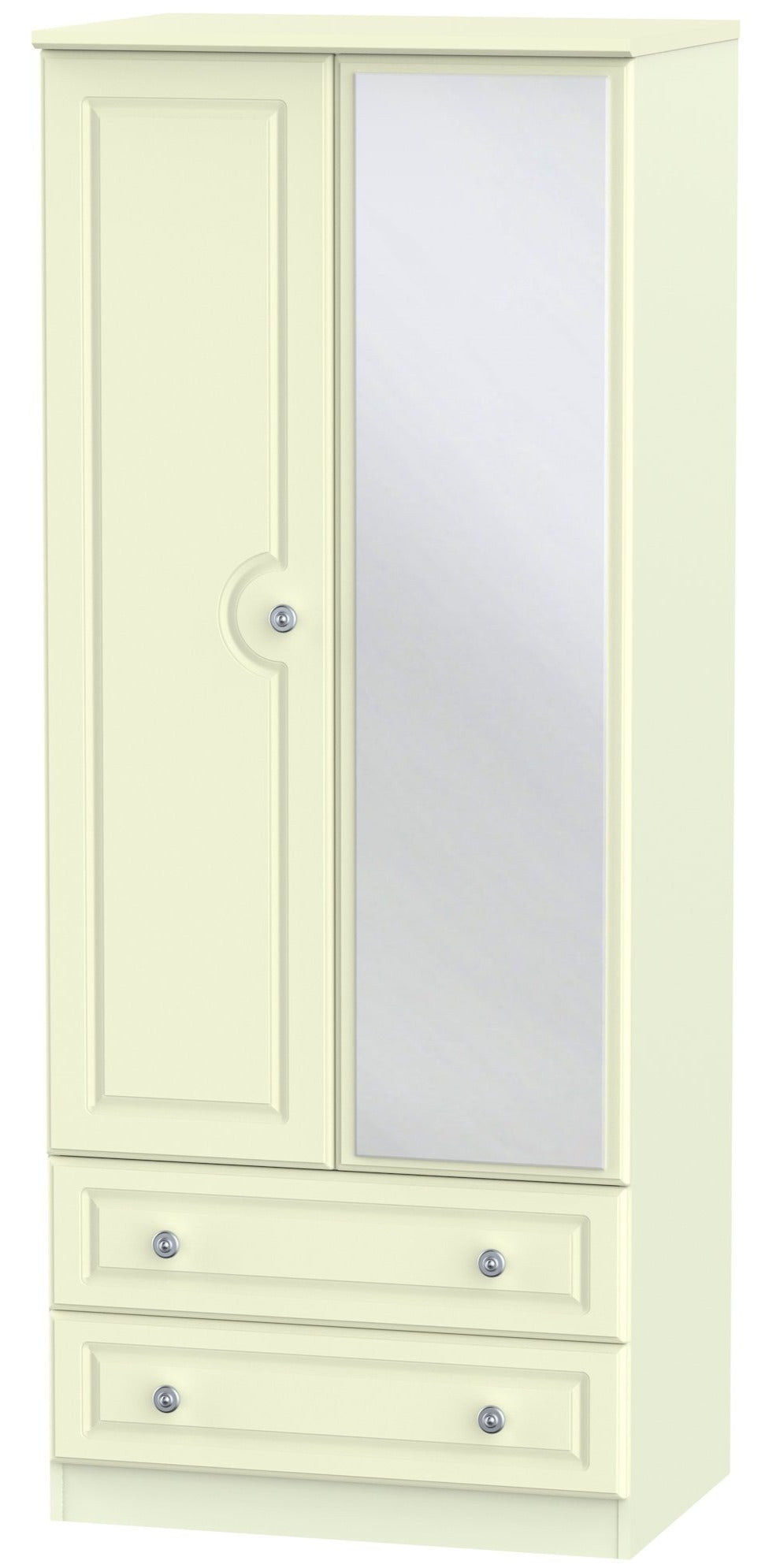 Windsor 2 Door Mirror Combi Wardrobe
