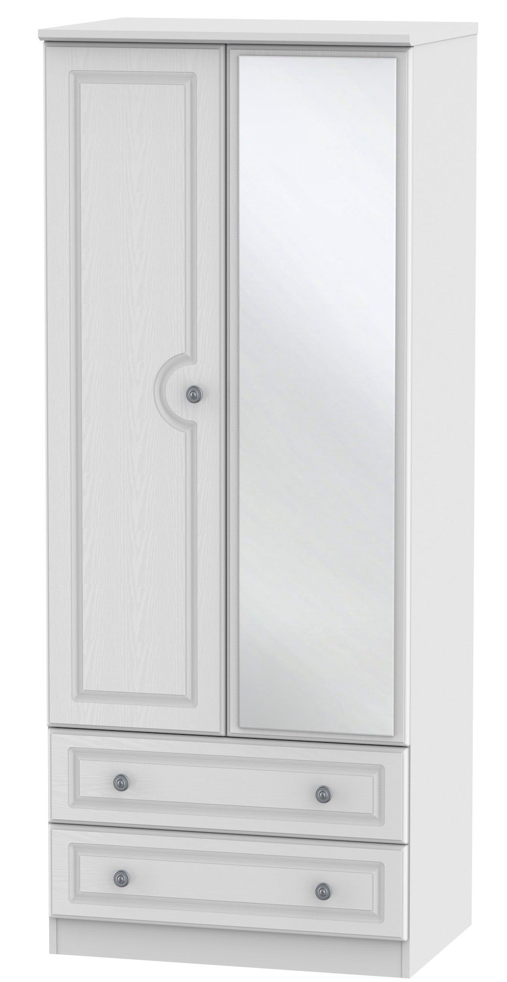 Windsor 2 Door Mirror Combi Wardrobe