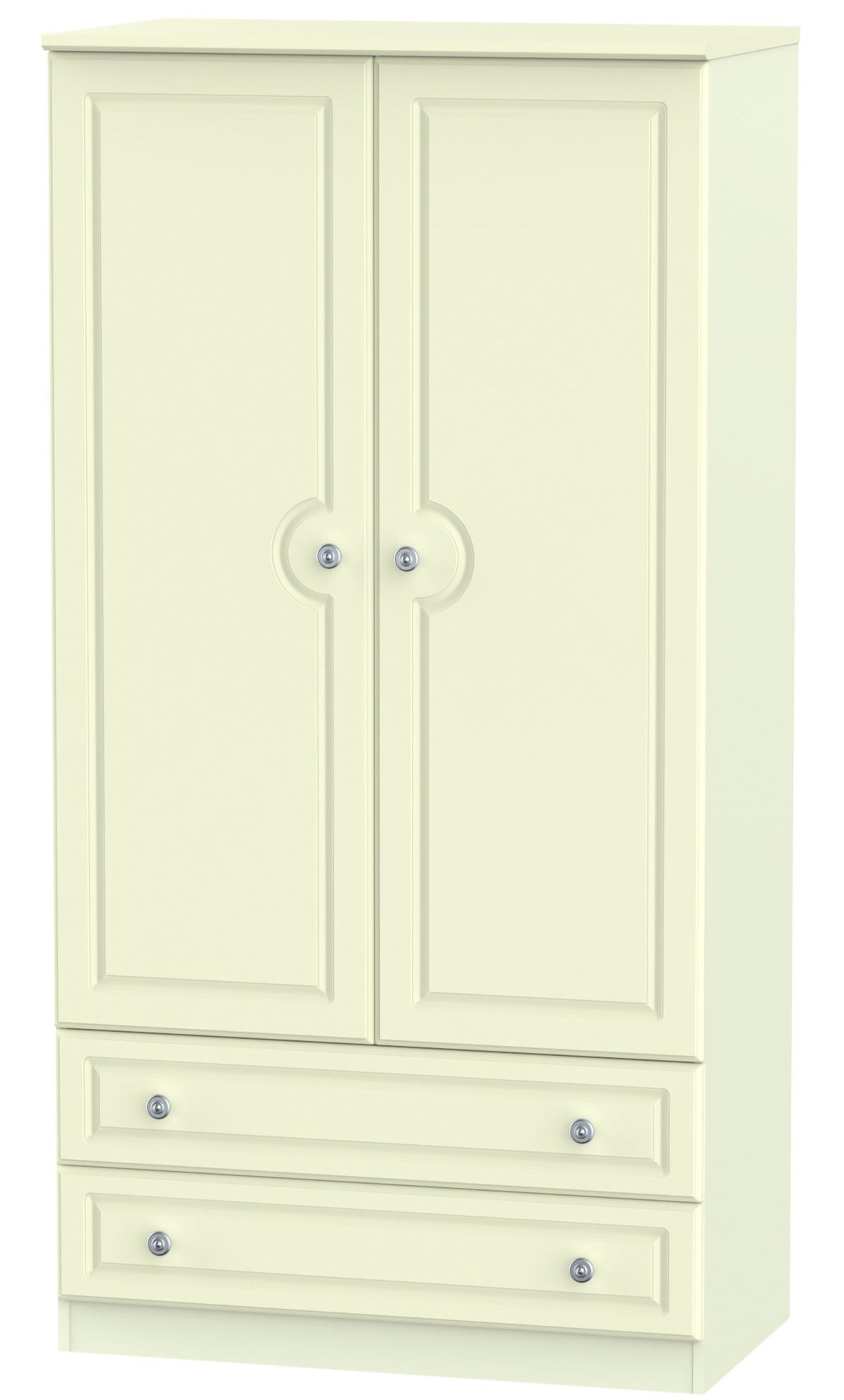 Pembroke 2 Door 2 Drawer 3ft Wardrobe