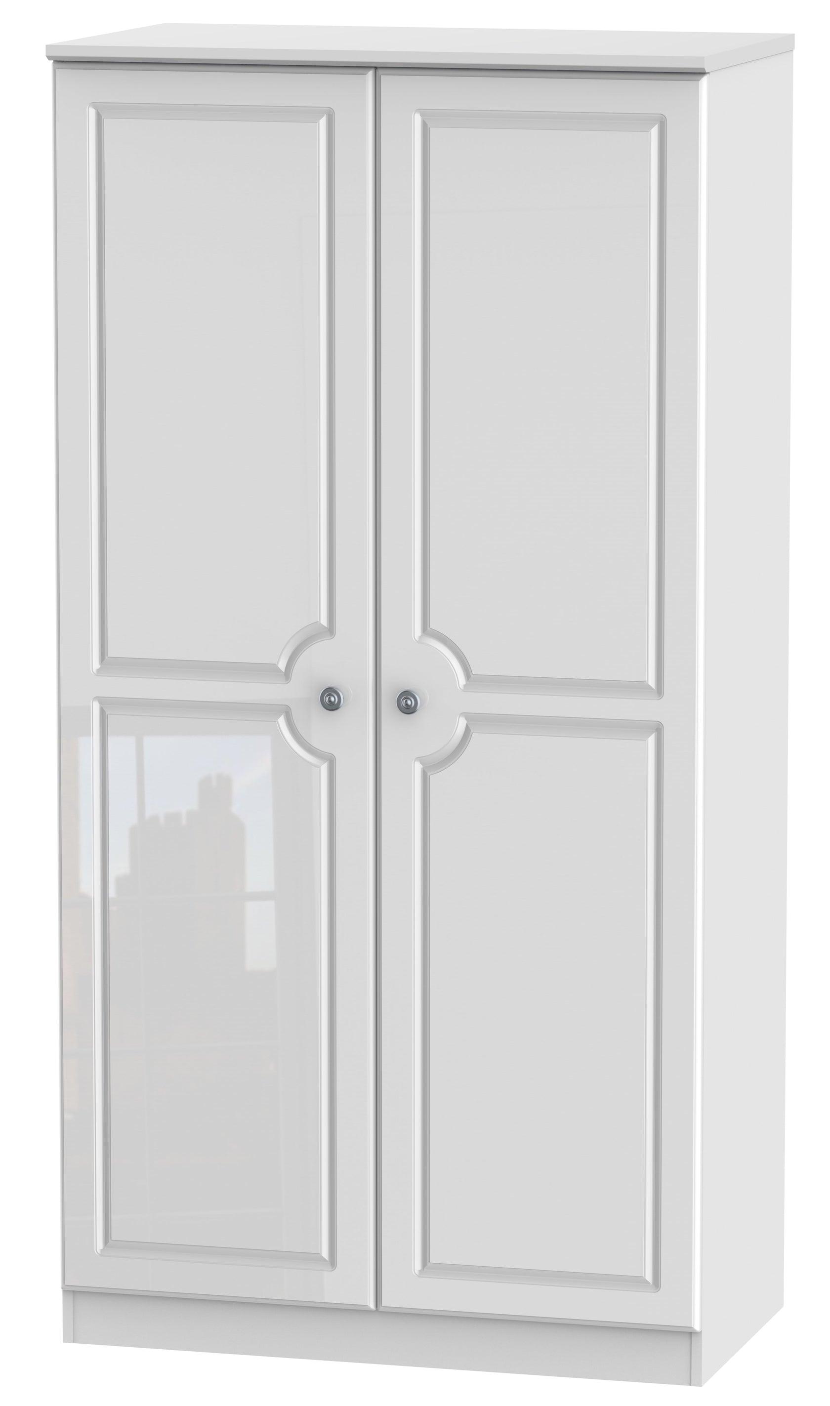 Windsor 2 Door 3ft Plain Wardrobe