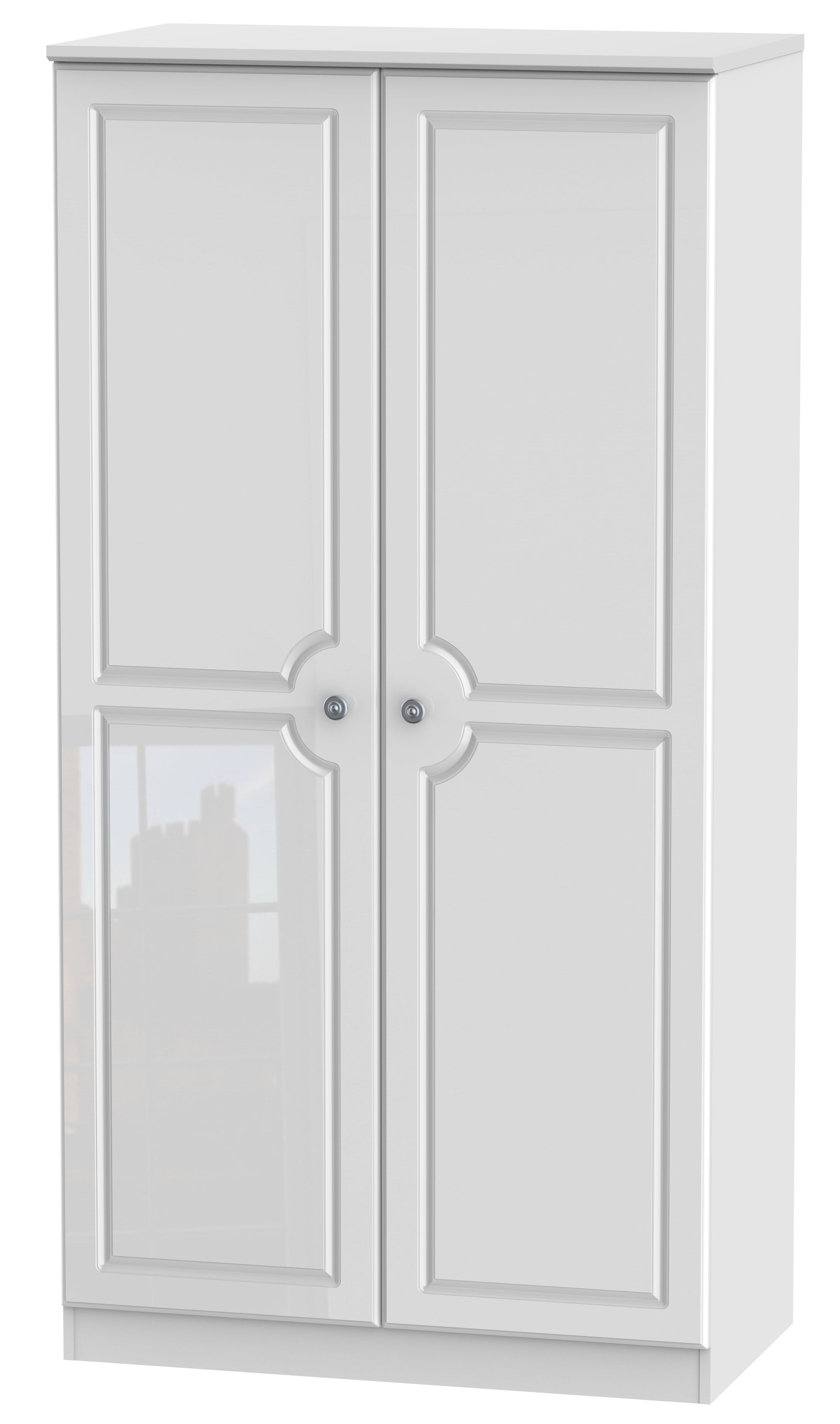 Windsor 2 Door 3ft Plain Wardrobe